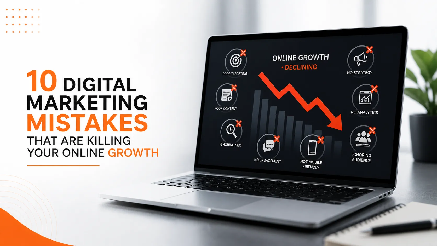 10 Digital Marketing Mistakes That Are Killing Your Online Growth
